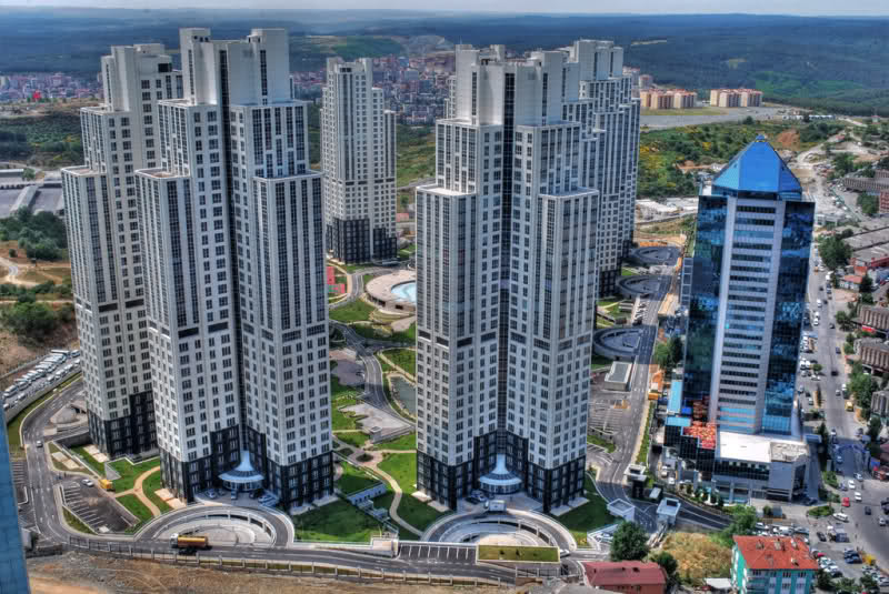 Maslak havadan görünüm